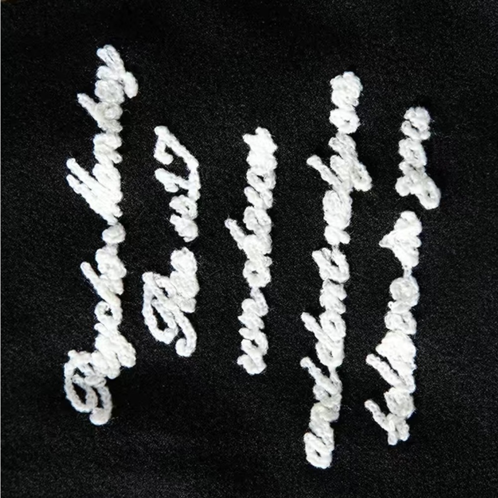 Loose Oversize  Vintage Baseball Jacket With Embroidered Letters Print